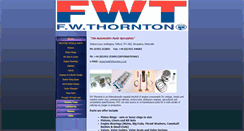Desktop Screenshot of fwthornton.co.uk